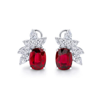 162736-1_Ruby_Earrings Ruby and Diamond Earrings