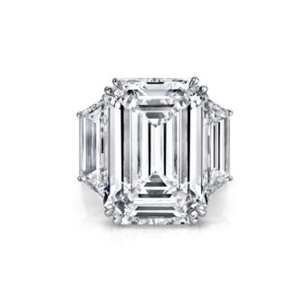 014546-1_Emerald-Cut_Three-Stone_Ring Emerald-Cut Three-Stone Diamond Ring