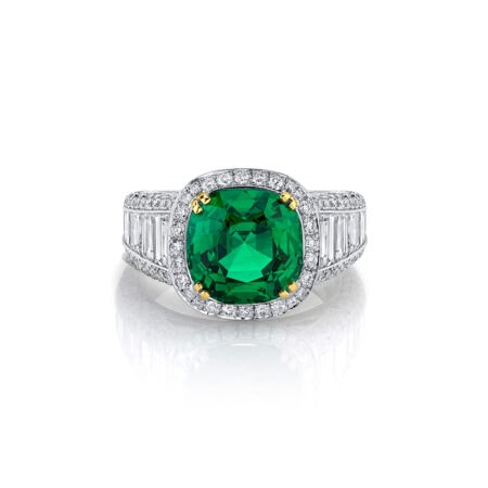 Tsavorite Garnet Ring