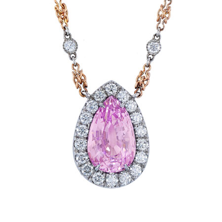 Lavender Spinel Necklace