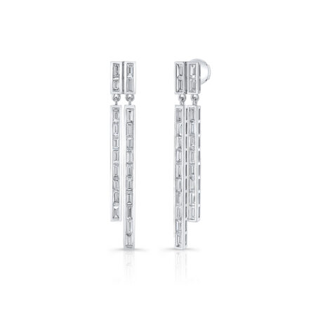 Baguette Diamond Earrings