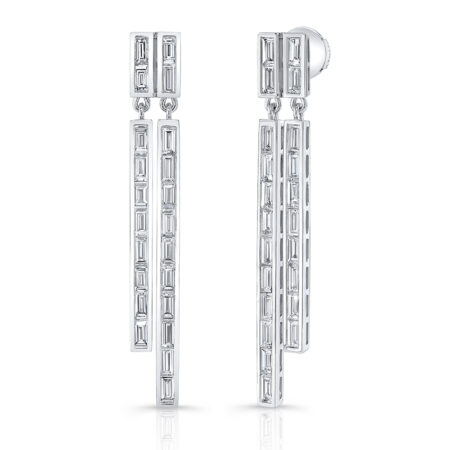 Diamond Dangle Earrings