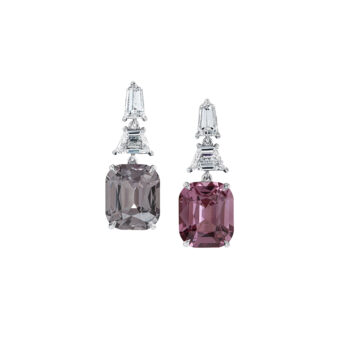 162737-1_Spinel_Earrings Gray and Pink Spinel Earrings