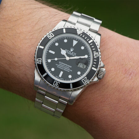 Vintage Rolex Submariner Date Lifestyle Shot