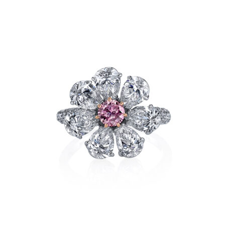 Diamond Flower Jewelry