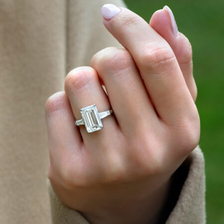 Emerald Diamond Ring