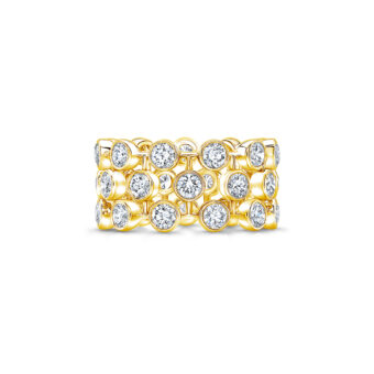 072586-1_Three-Row_Round_Diamond_Band Three-Row Round Diamond Eternity Band