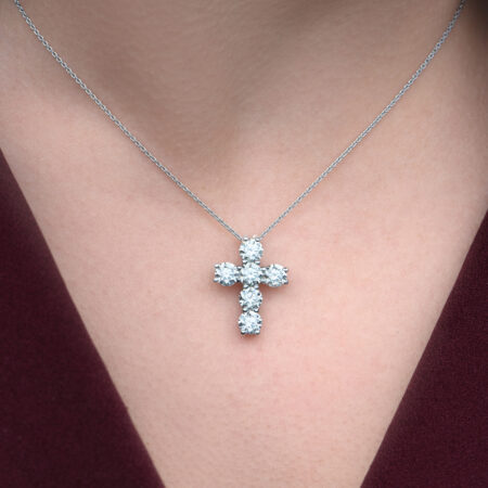 Diamond Cross Pendant