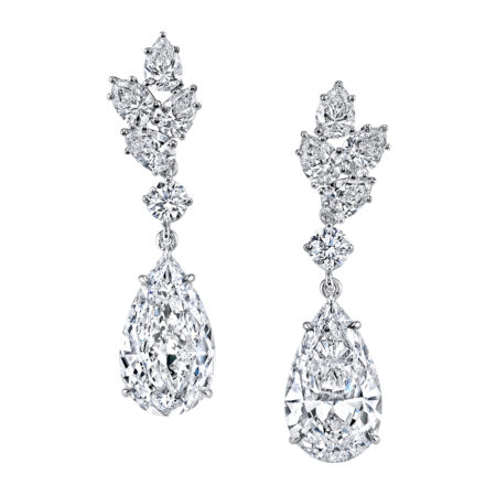 Diamond Dangle Earrings