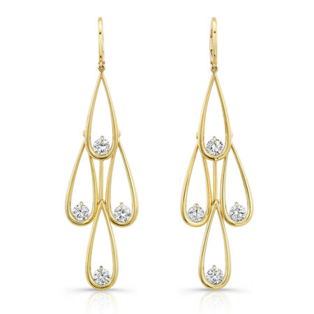Diamond Drop Earrings