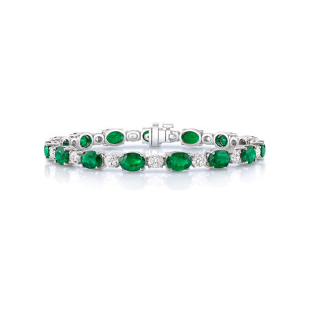 Emerald Tennis Bracelet