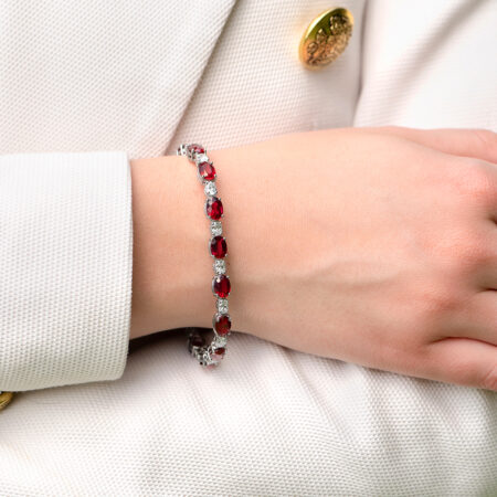 Ruby and Diamond Bracelet