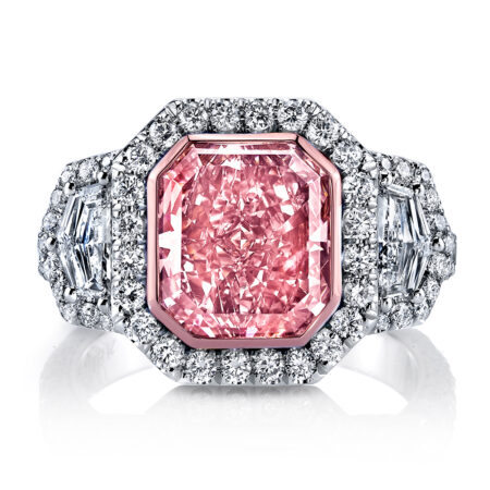 Radiant-Cut Fancy Pink