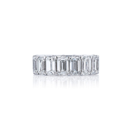 Emerald-Cut Diamond Eternity Band