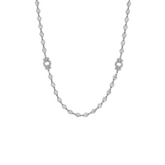 124047-1_Bezel-Set-Diamond_Necklace Bezel-Set Diamond Necklace