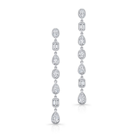 Diamond Dangle Earrings