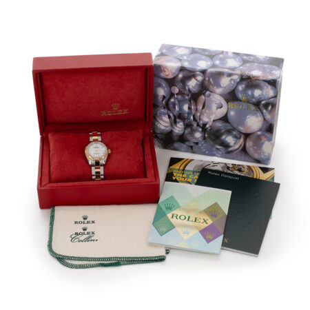 Rolex Lady-Datejust Box and Papers