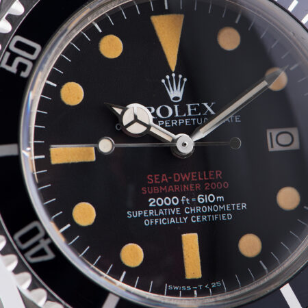 Vintage Rolex Sea-Dweller Dial