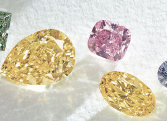 Colored fancy diamond gems
