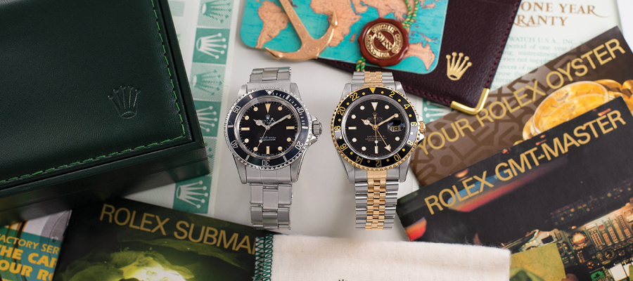 Two pre-owned Rolex watches
