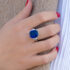 Sapphire and Diamond Ring