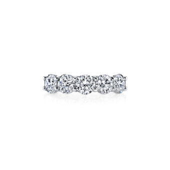 072569-1_Round-Diamond_Band 5 Stone Round-cut Diamond Band
