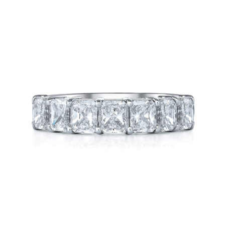 Radiant-cut Diamond Buttercup Band