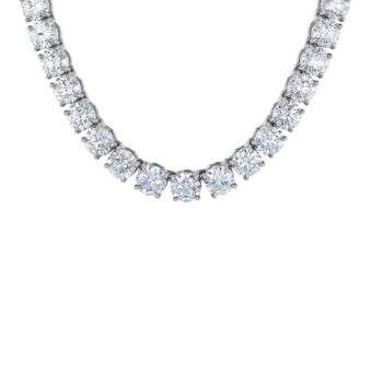 124040-1_Diamond_Riviera Round Diamond Riviera Necklace