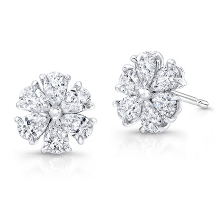 Flower Diamond Studs