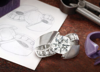 Custom ring with mold