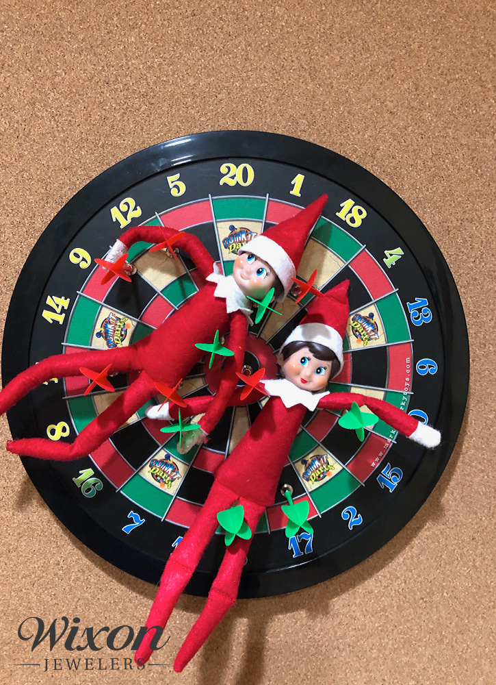 Elf on the Shelf - Darts