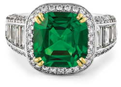 tsavorite garnet ring