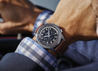 Polaris on man's watch