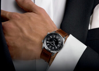 Watch on men's wrist