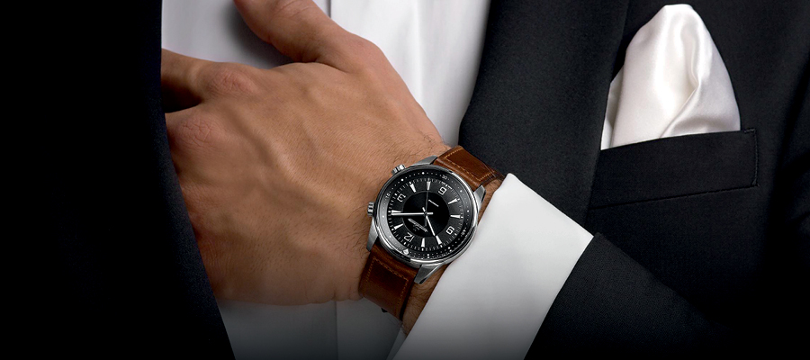 Suited Watch on men's wrist