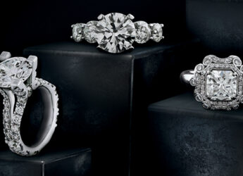 Three diamond rings