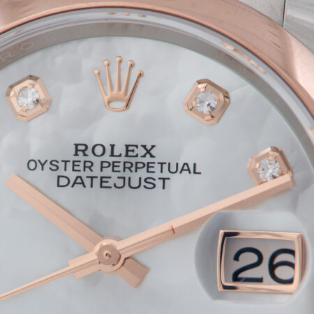 Rolex Datejust Diamond Markers