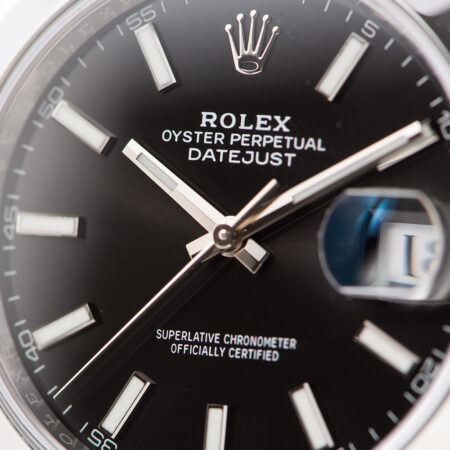 Rolex Datejust Black Dial