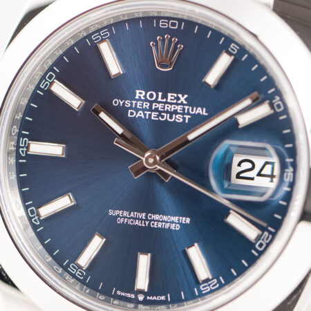 Rolex Datejust Blue Dial