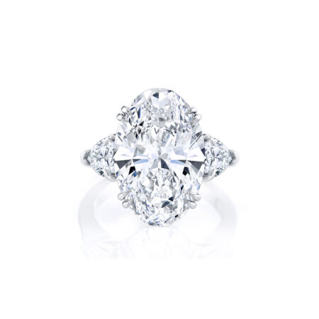 Oval-Cut Diamond Ring