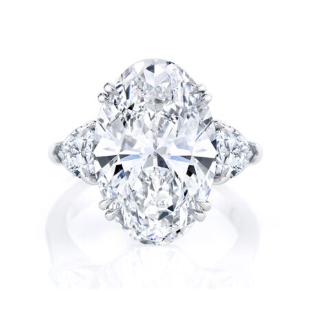 Oval Diamond Engagement Ring