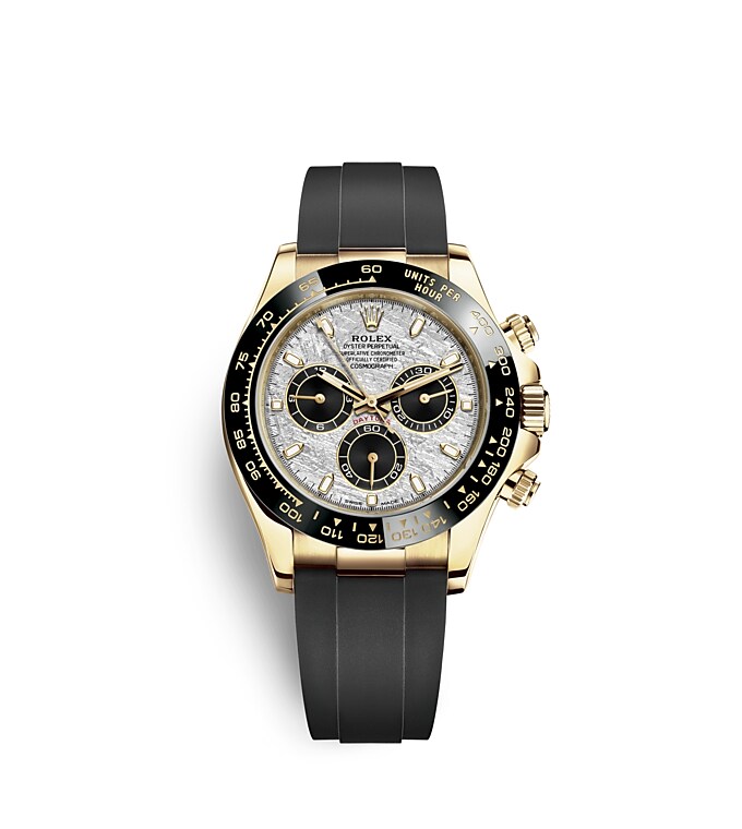 m116518ln-0076_collection_upright_landscape.jpg Rolex Daytona Yellow gold and Oysterflex bracelet