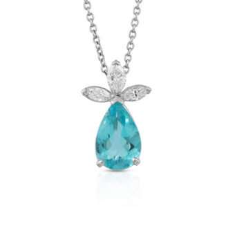 133140-1_Paraiba_Necklace Paraiba Tourmaline Pendant