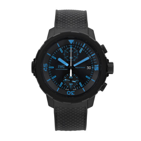 IWC Aquatimer Chronograph Galapagos Black Rubber