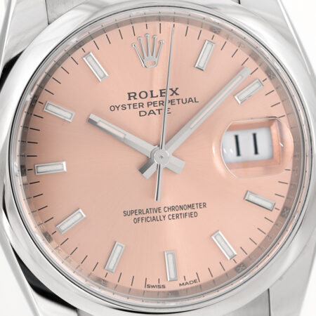 Rolex Oyster Perpetual Date Pink Dial