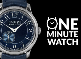 One Minute Watch | F.P. Journe Chronomètre Bleu