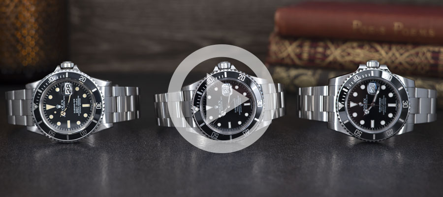 Rolex Submariners: Ref. 1680, 16610T & 116610LN