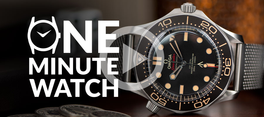 One Minute Watch | Omega Seamaster 007 Edition