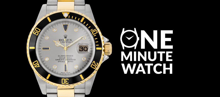 Submariner-Serti-Dial_Blog-Header-2 One Minute Watch | Rolex Submariner “Serti” Dial (Ref. 16613) with Sapphires & Diamonds