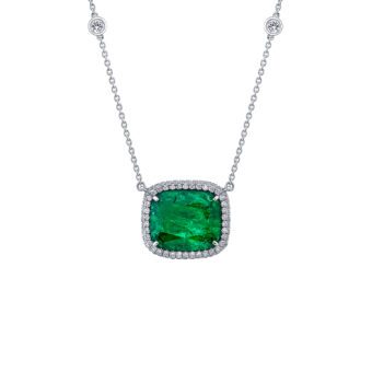 133155-1-Emerald-and-Diamond-Necklace Emerald Necklace